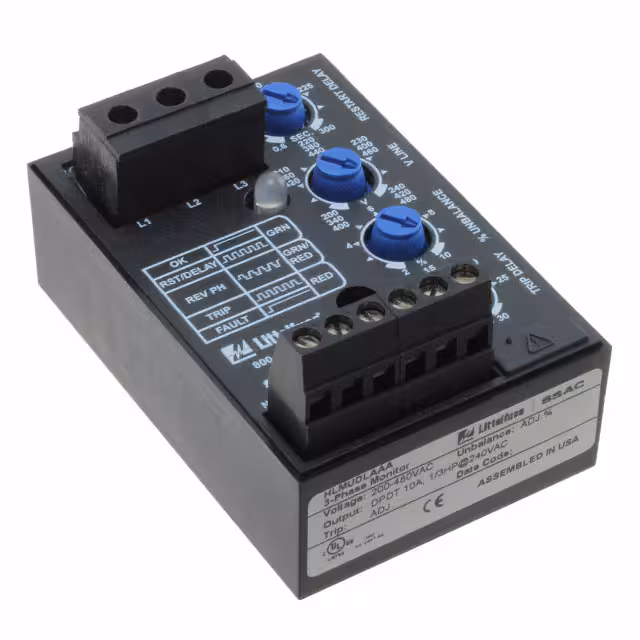 HLMUDLAAA Littelfuse Inc. Moniteur - Sortie relais